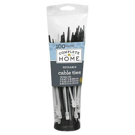 Living Solutions Cable Ties (100 ct)