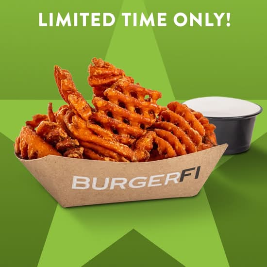 SWEET POTATO WAFFLE FRIES