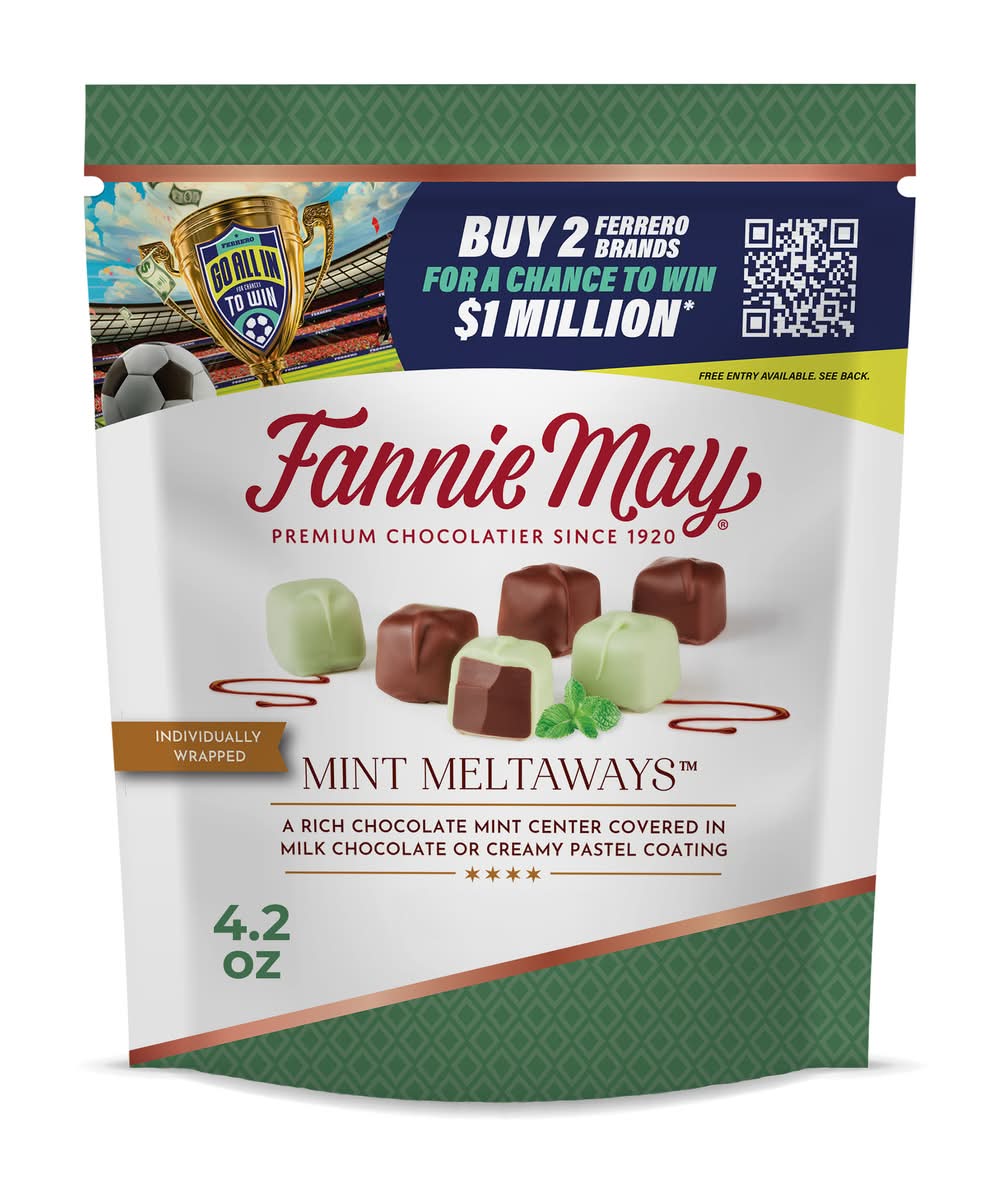 Fannie May Meltaways, Mint (4.2 oz)