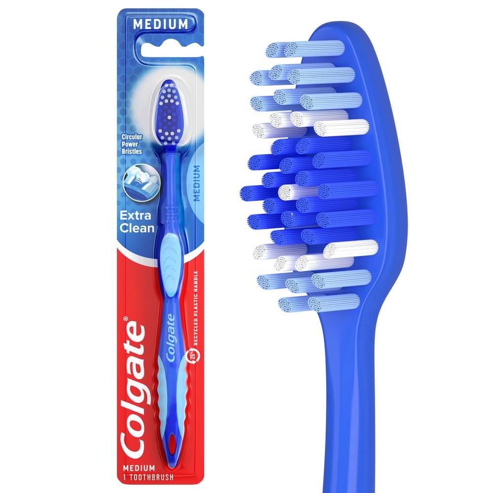 Colgate Extra Clean Toothbrush, Medium