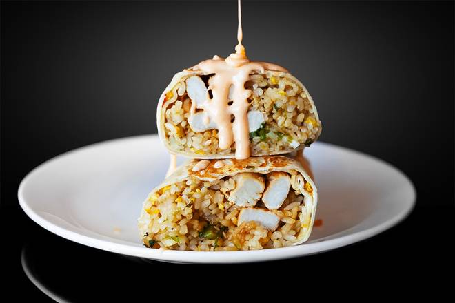 HIBACHI CHICKEN BURRITO