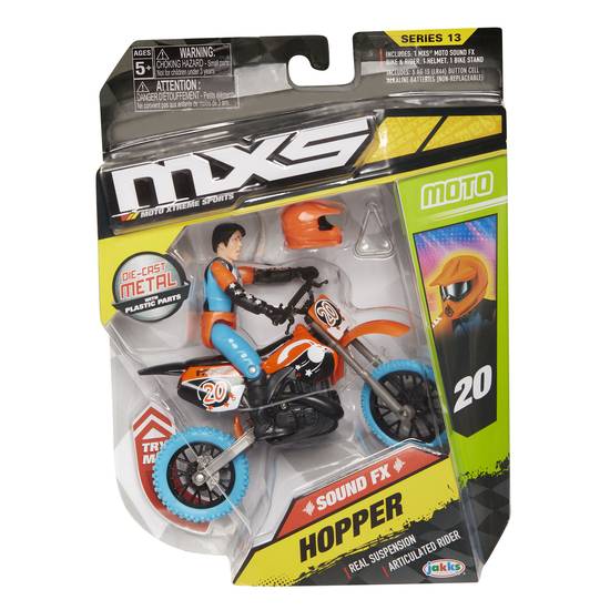 MXS Jakks Pacific Bike and Rider Action Figure Assorted (1 ct)