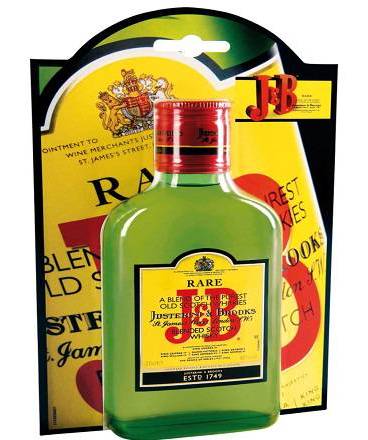 Flask Whisky J&B