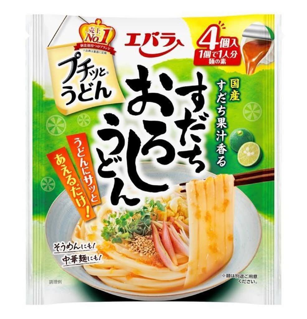 エバラ プチッとうどん - すだちおろしうどん (22g x 4)