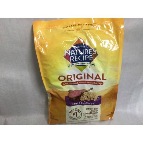 Nature's Recipe Original Lamb & Rice Dry Dog Food (12 lbs)