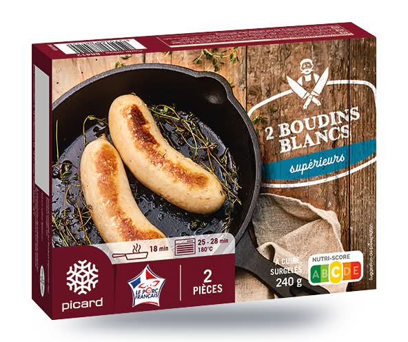 2 boudins blancs supérieurs