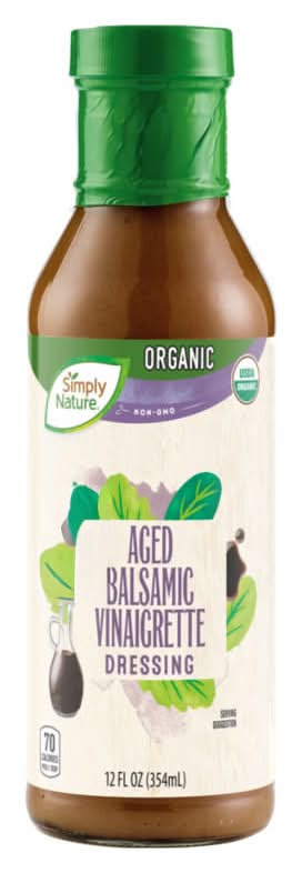 Simply Nature Organic Aged Balsamic Vinaigrette Dressing (12 fl oz)