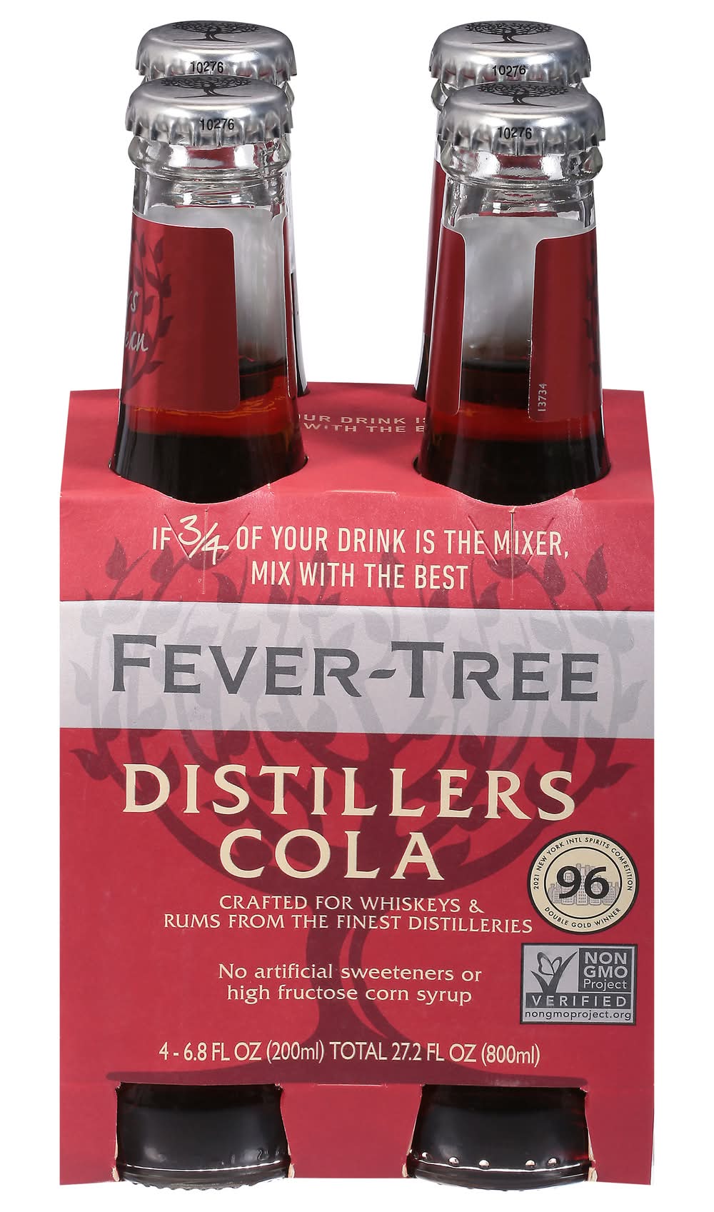 Fever-Tree Distillers Cola Mixer (4 x 6.8 fl oz)
