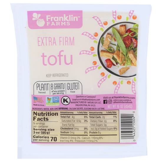 Franklin Farms Extra Firm Tofu