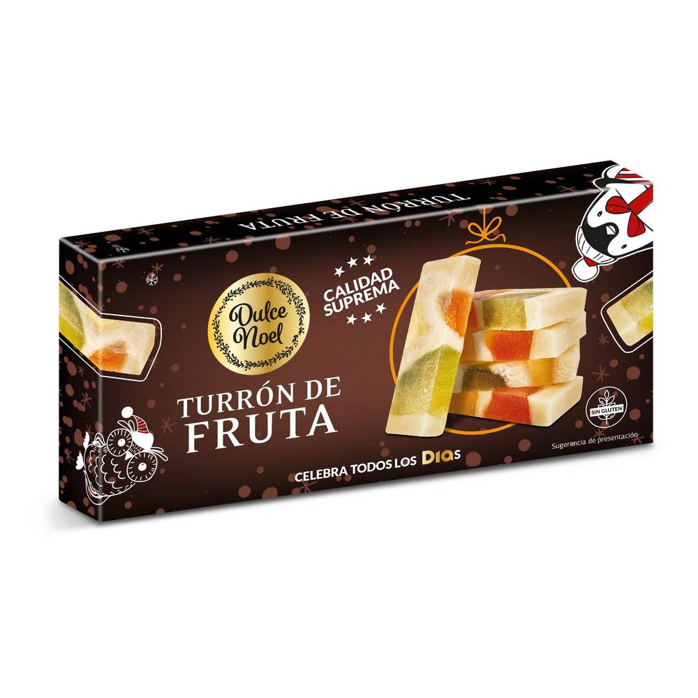 Turrón De Fruta Dulce Noel Dia Caja 150 G