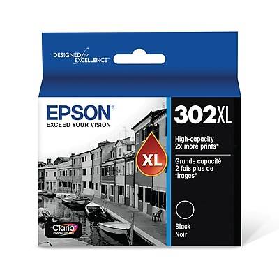 Epson 302xl Claria Premium High-Yield Black Ink Cartridge