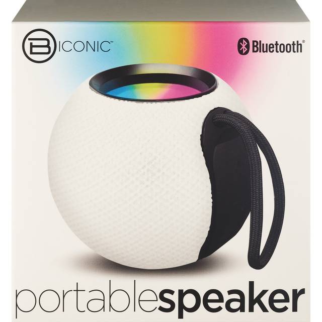 Biconic Bt Speaker, White