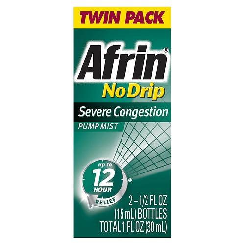 Afrin No Drip Severe Congestion - 0.5 oz x 2 pack