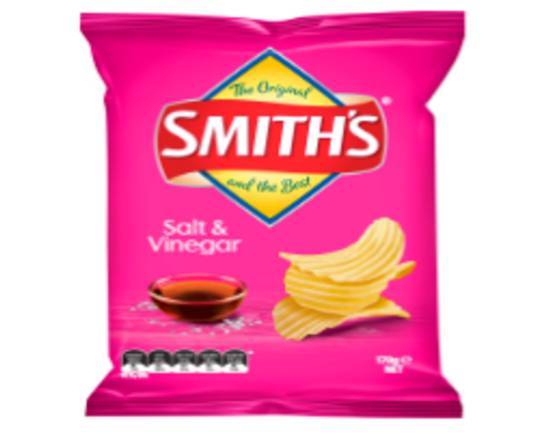 Smith's Share Pack Crinkle Cut Salt and Vinegar 170g