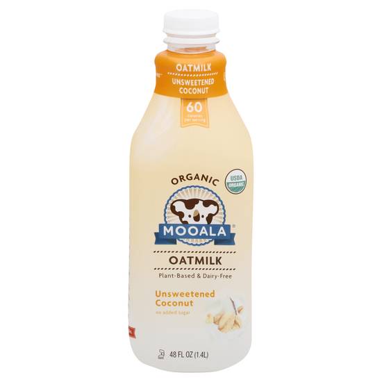 Mooala Unsweetened Oat Milk (48 fl oz)