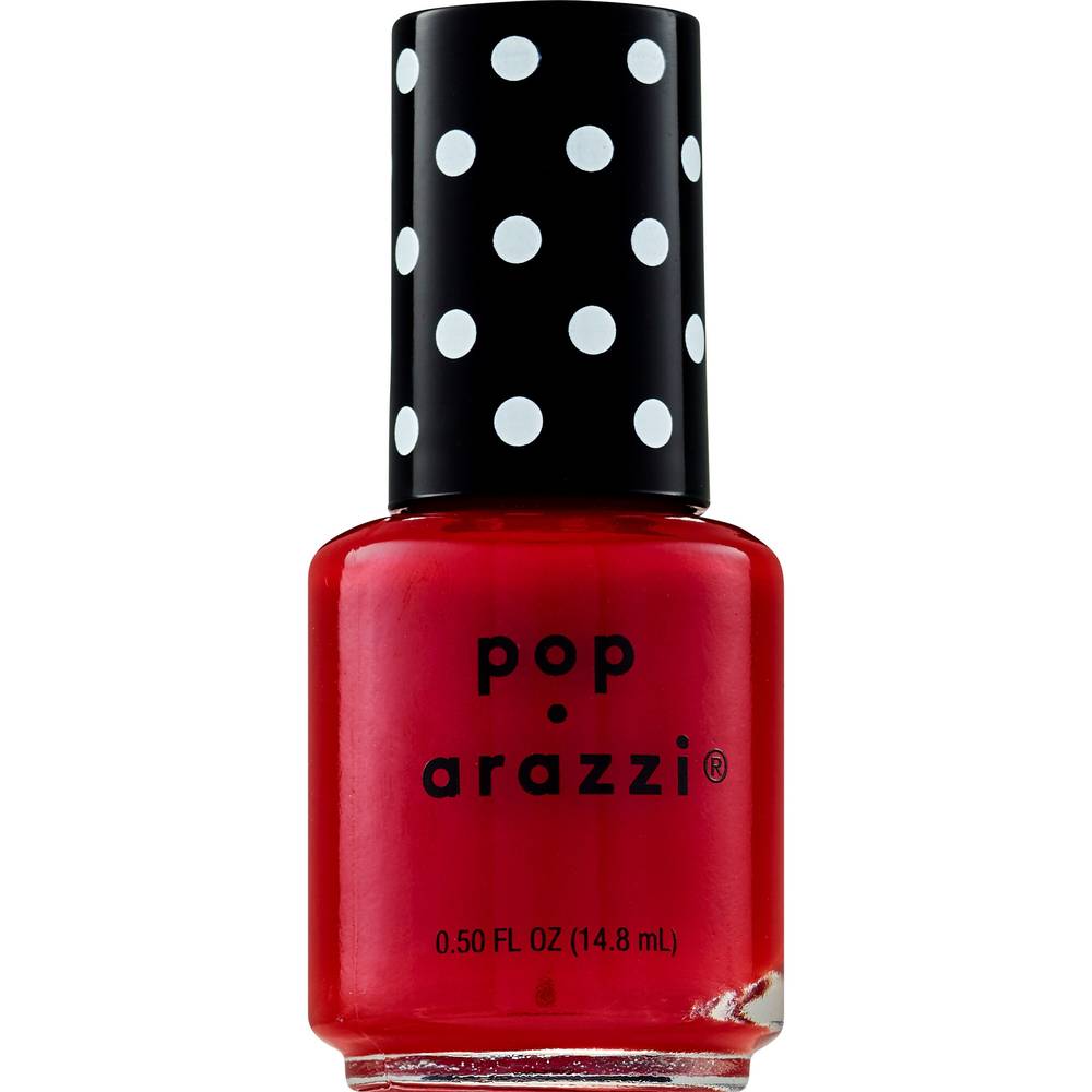 Pop-Arazzi Nail Polish, Info Red