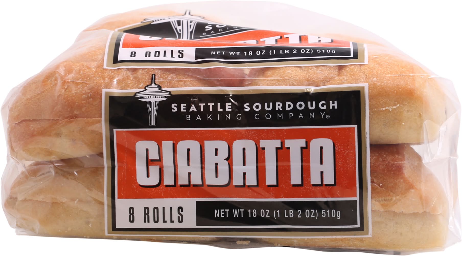 Seattle Sourdough Baking Ciabatta Rolls (1.12 lbs)