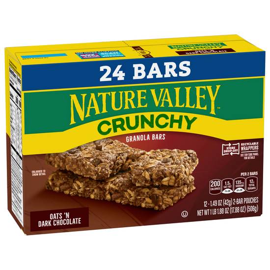 Nature Valley Crunchy Granola Bars (12 ct)(oats 'n dark chocolate