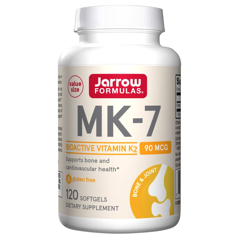 Jarrow Formulas Mk-7 90 Mcg Most Active Form Of Vitamin K2 (2.2 oz)