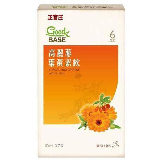 正官庄高麗蔘葉黃素飲60ml*7入