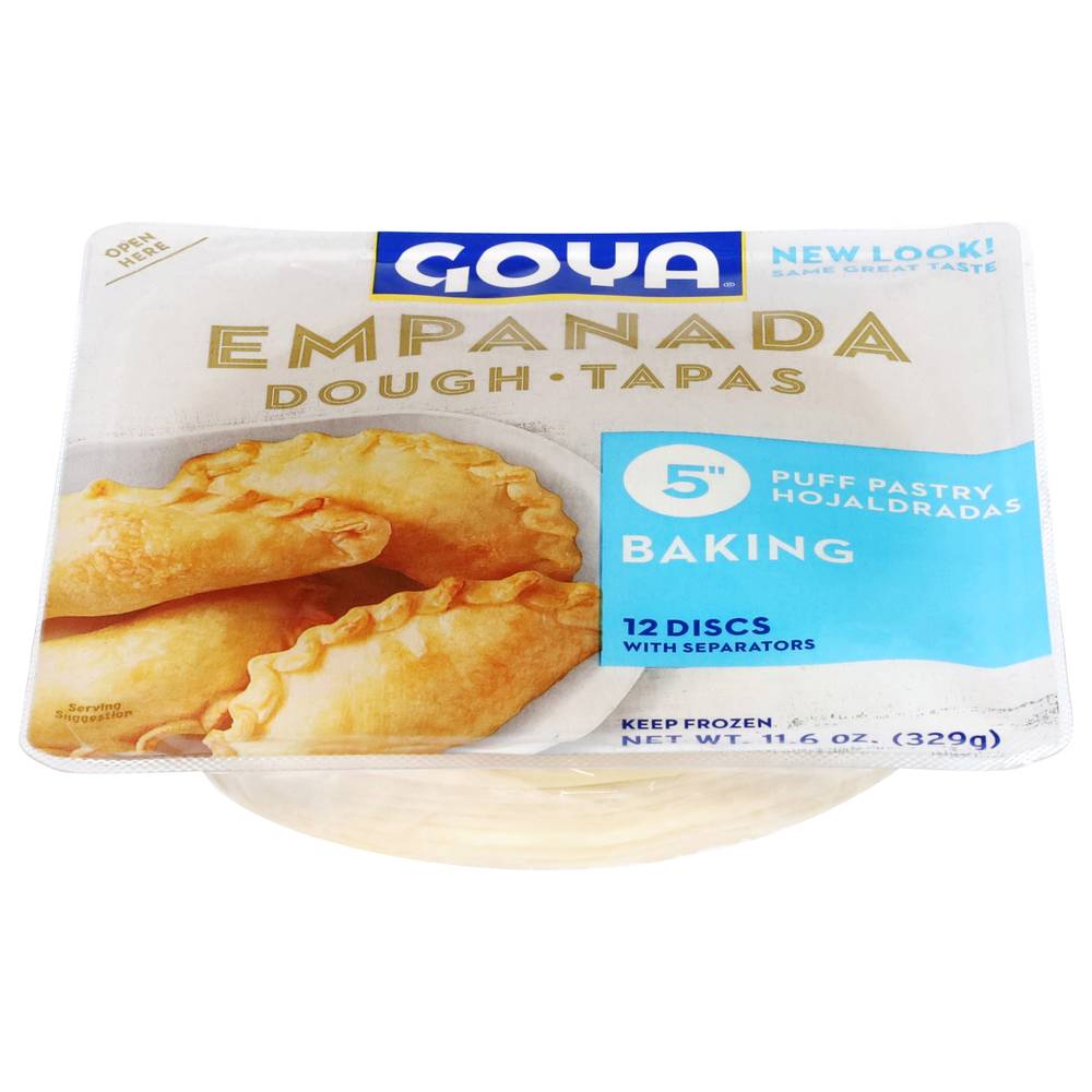 Goya Puff Pastry Dough For Turnovers (11.6 oz)