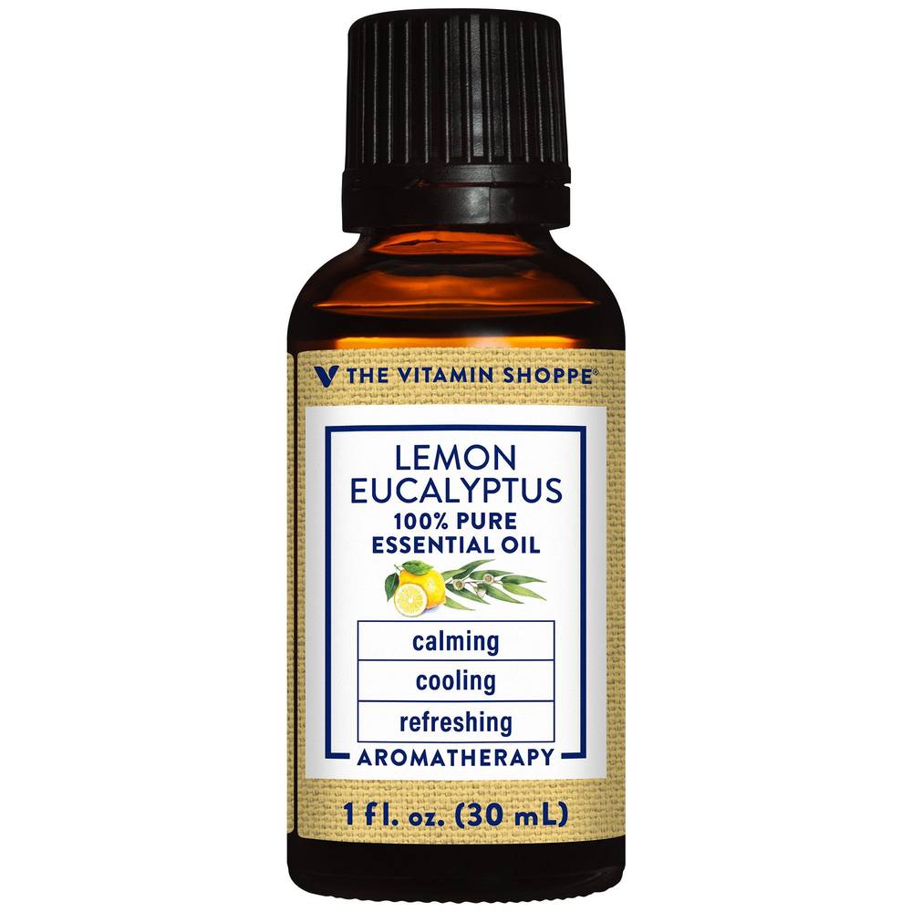 Lemon Eucalyptus - 100% Pure Essential Oil - Calming, Cooling, & Refreshing Aromatherapy (1 Fl. Oz.)