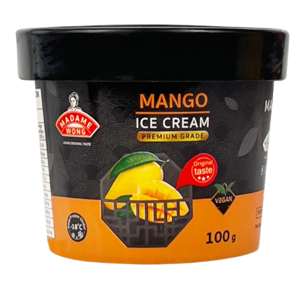 MADAME WONG Ice Cream Cup - Mango 100g