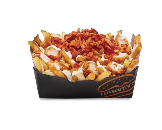 Large Chicken Bacon Ranch Poutine
