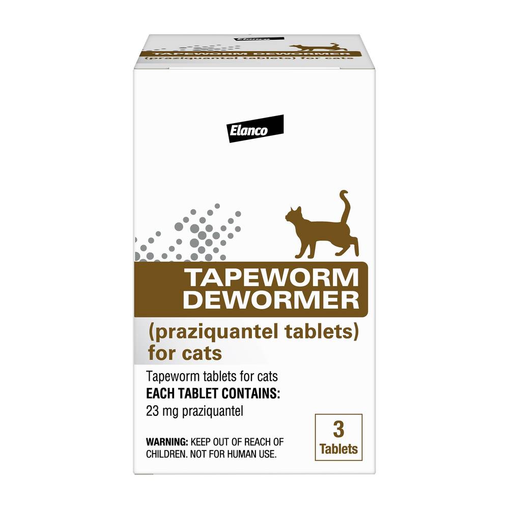 Bayer Tapeworm Dewormer Tablets For Cats, 3 pack ( 3 pack)
