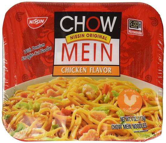 Nissin Chow Mein, Chicken Flavor Noodles