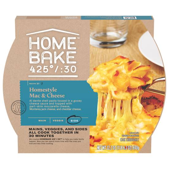 Homebake 425/:30 Homestyle Mac & Cheese