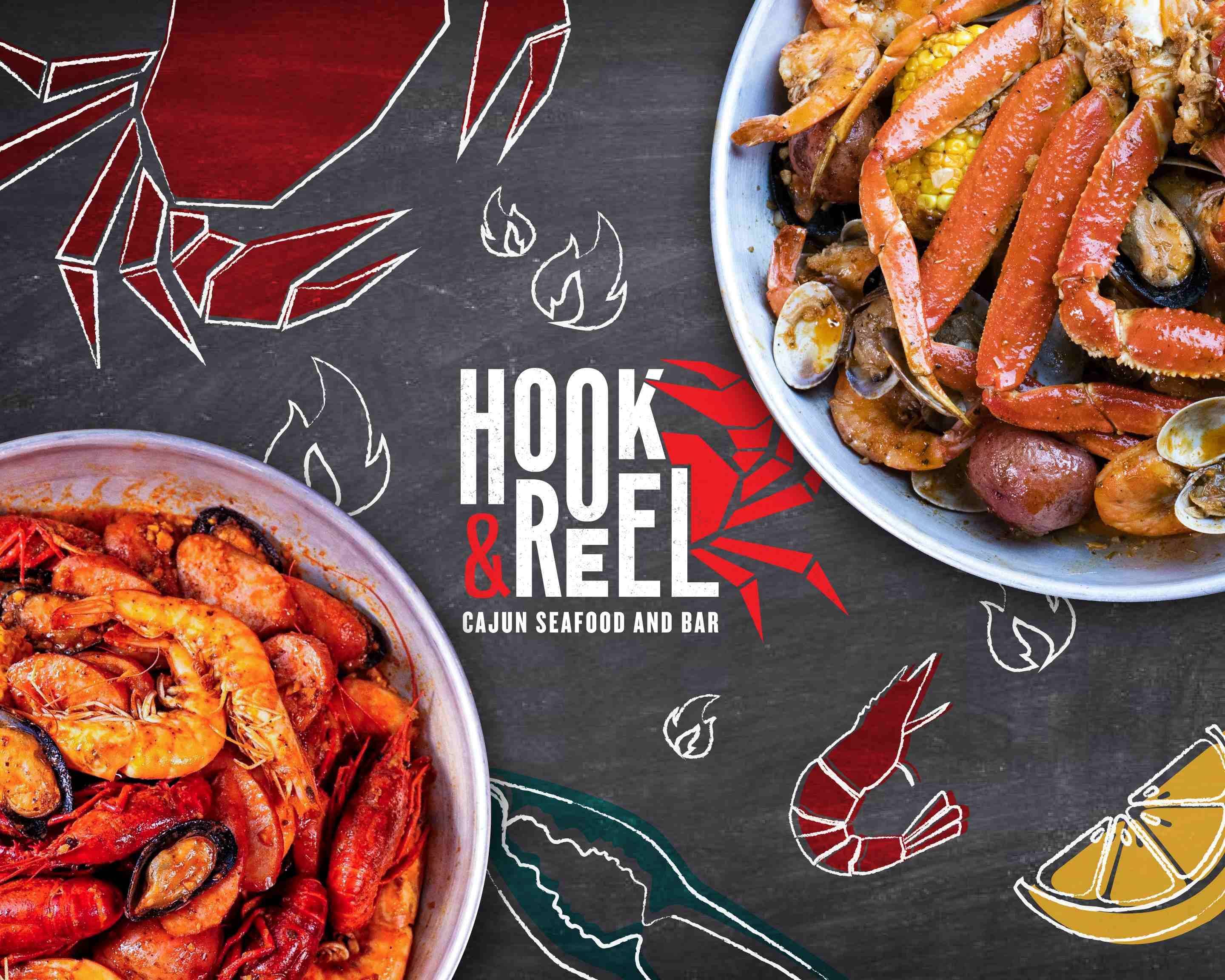 HOOK & REEL CAJUN SEAFOOD & BAR, Meridian - Photos & Restaurant