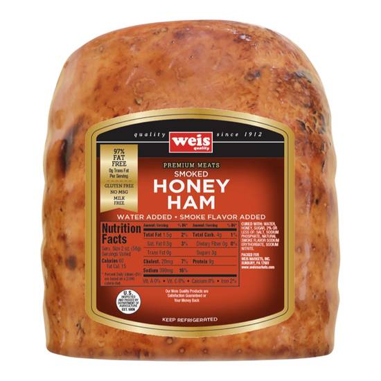 Weis Quality Ham Honey Smoked