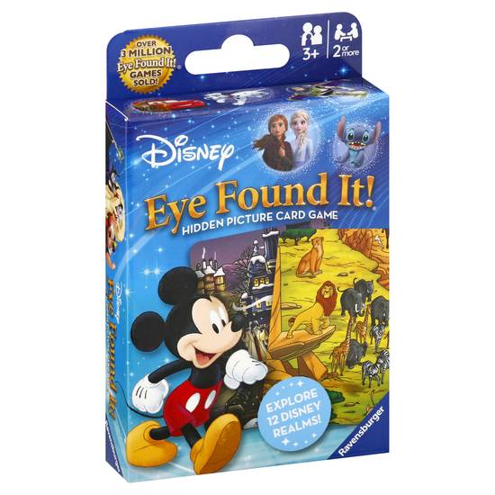 Disney Eye Found It Hidden Picture Card Game