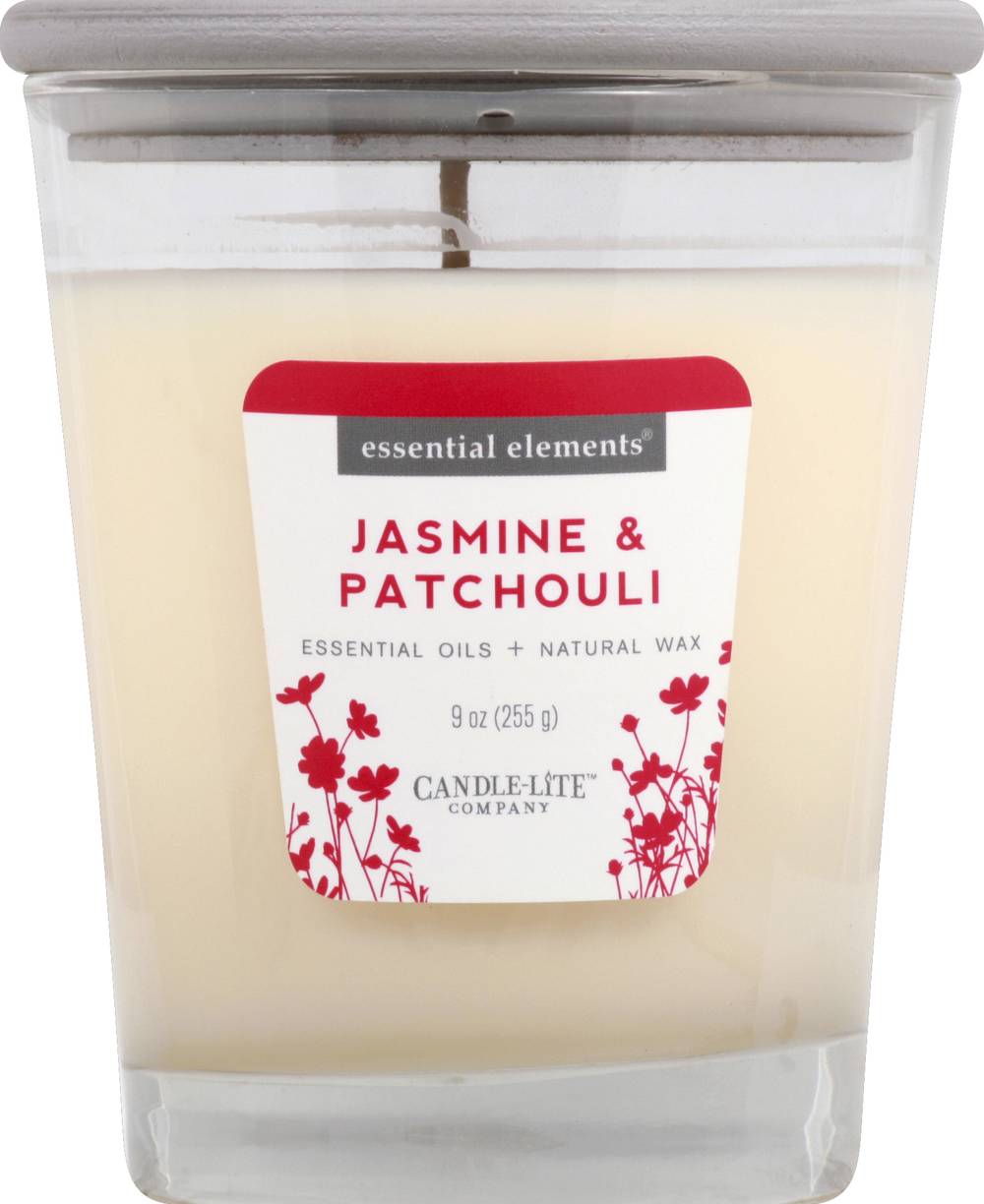 Essential Elements Candle-Lite Jasmine & Patch (9 oz)