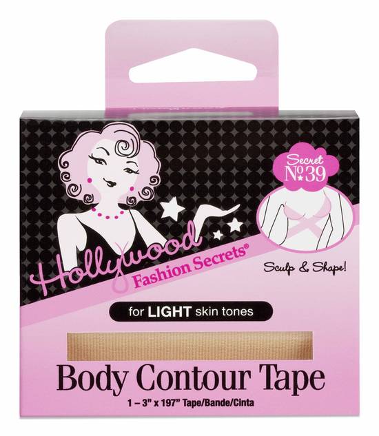 Hollywood Fashion Secrets Body Contour Tape - Light