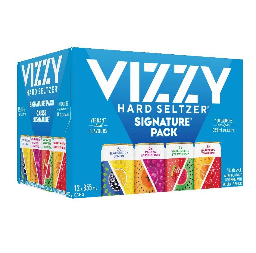 Vizzy Signature Pack V2  (12 Cans, 355ml)