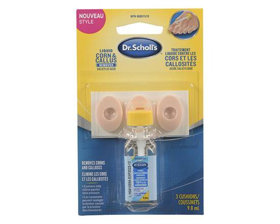 DR SCHOLLS LIQUID CORN & CALLUS REMOVER 9.8 ML