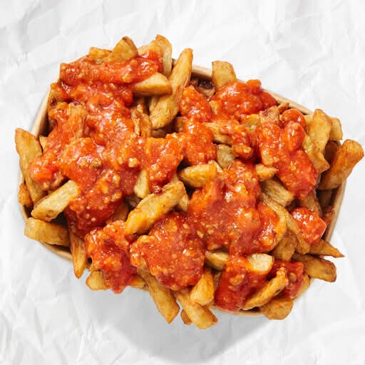 Frites sauce italienne / Fries with Italian sauce