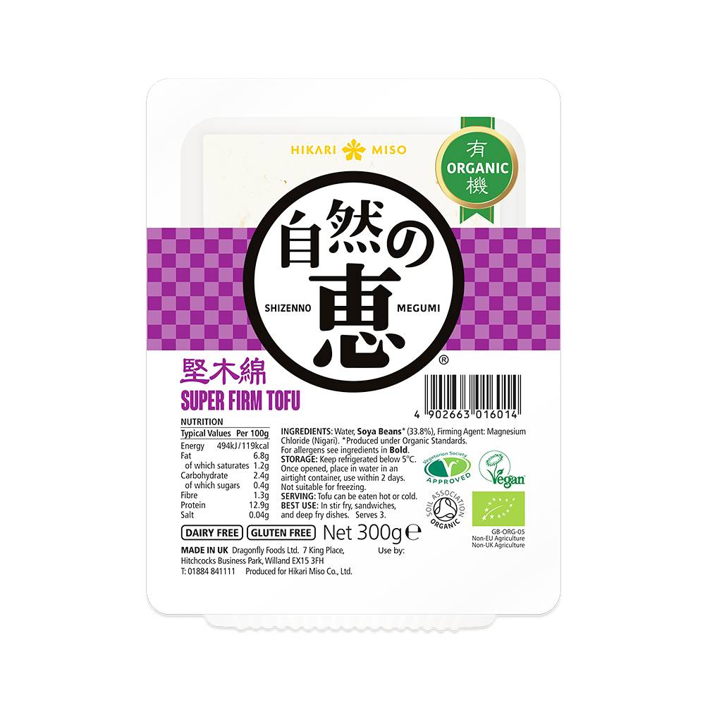 Hikari Miso Shizenno Megumi Organic Tofu Super Firm