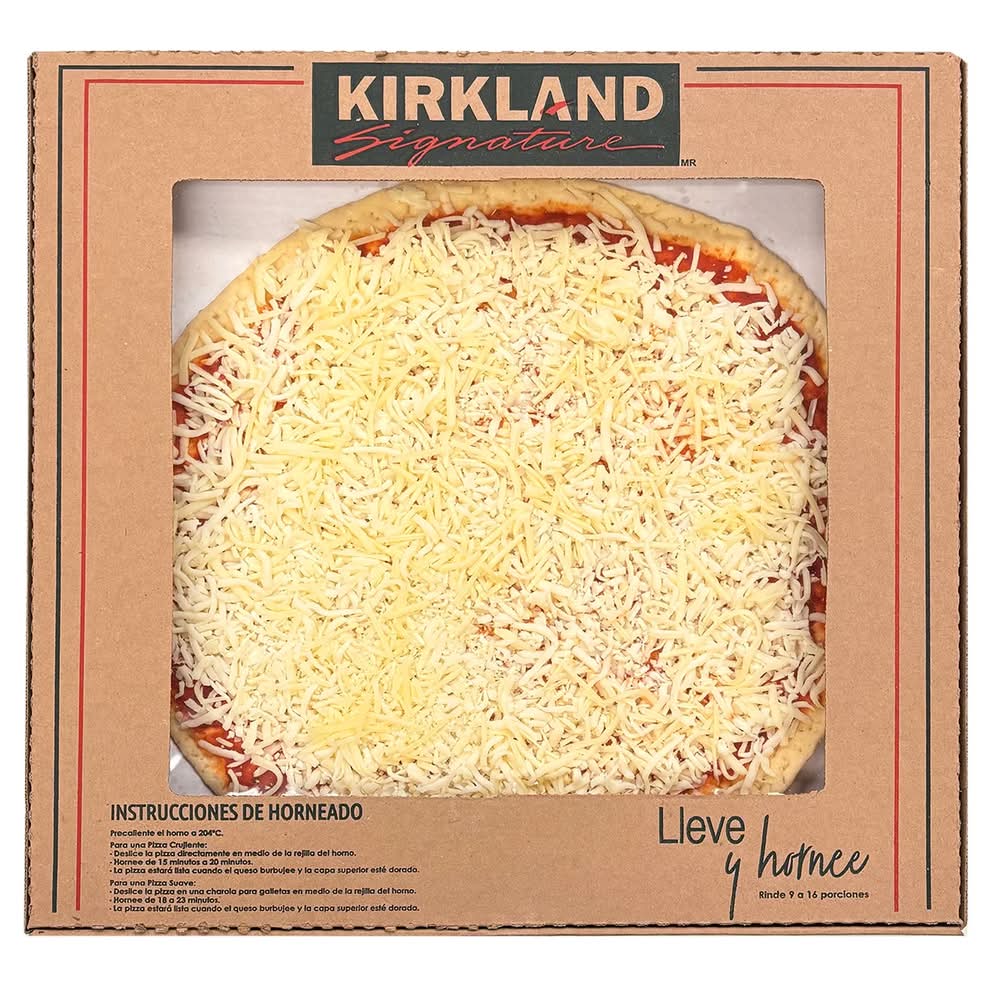 Kirkland Signature · Pizza delgada mezcla de quesos, 16"
