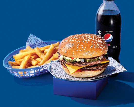 Classic Cheeseburger Double Combo