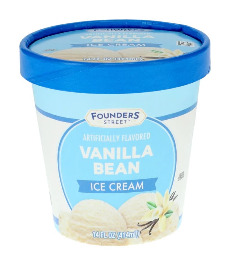 Founders Street Vanilla Bean Ice Cream Tub, 1-ct.