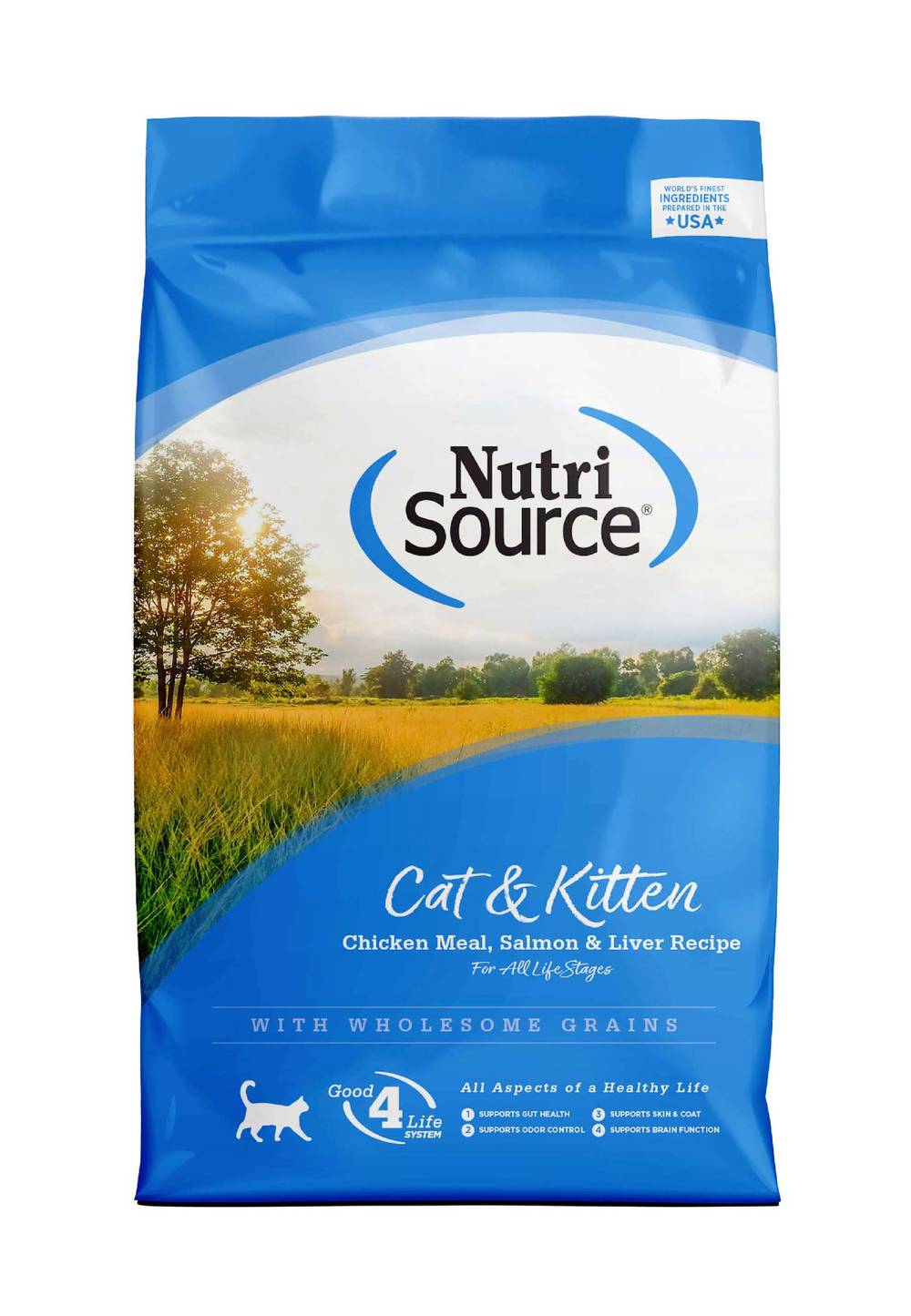 Nutrisource Cat & Kitten Dry Food (chicken meal- salmon -liver )