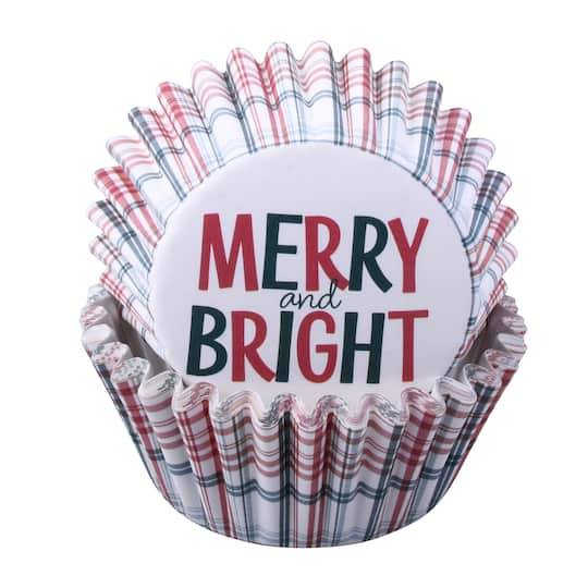 Merry & Bright Baking Cups, 24Ct. By Celebrate It