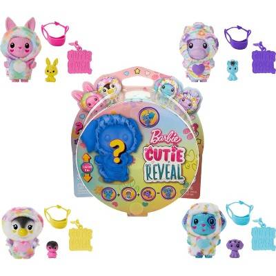 Barbie Cutie Reveal Color Dream Themed Pet & Accessories, 5.5 Inches