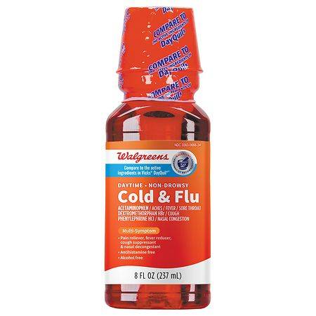 Walgreens Cold and Flu Relief Liquid Day