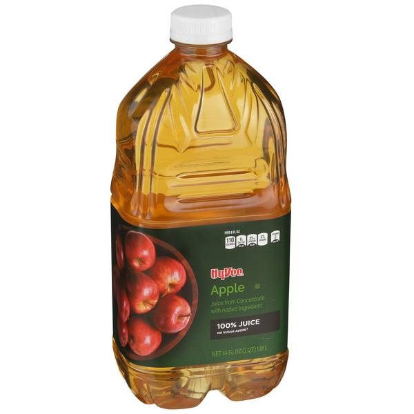 Hy-Vee 100% Juice (64 fl oz) (apple)