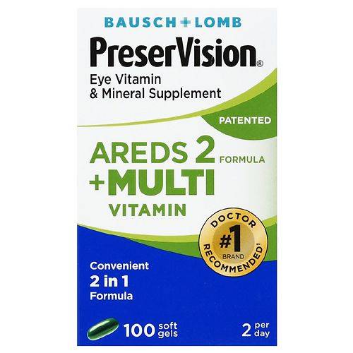 PreserVision Areds 2 Multi-Vitamins - 100.0 ea