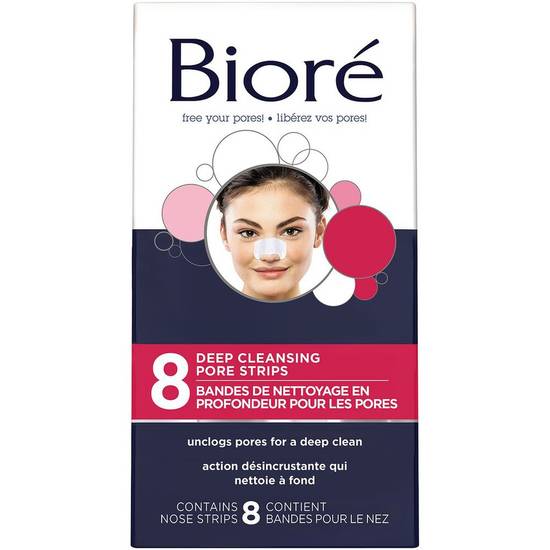 Bioré Deep Cleansing Pore Strips (8 ea)